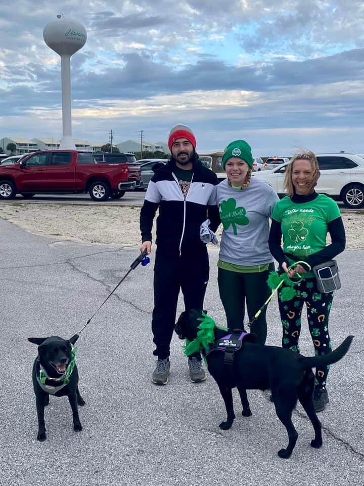 annual shamrocks stroll/pet parade and costume contest