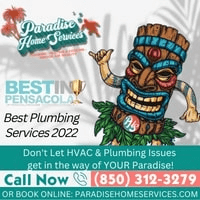 Paradise Home Services ad graphic