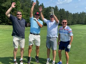 Golfers Mike Fox, Mitchell Blue, Donn Westmann, Steve McGregor 3