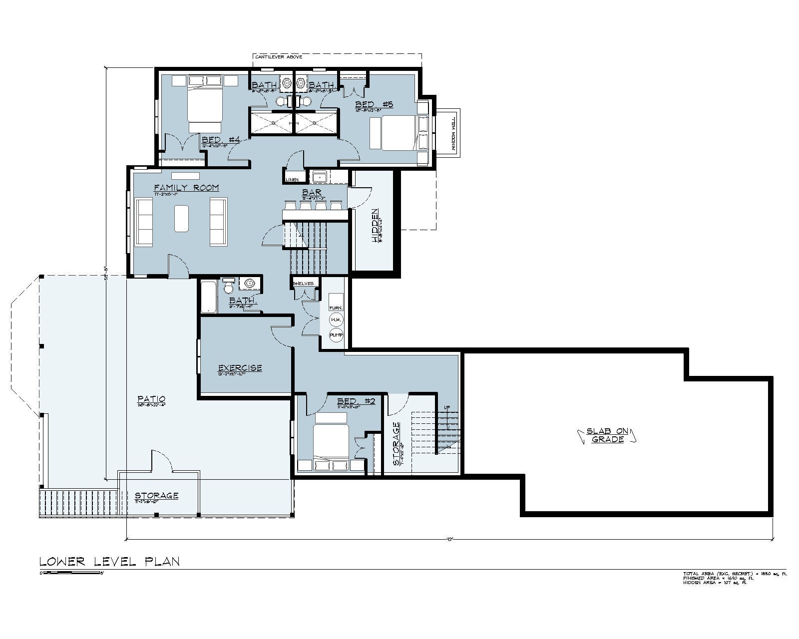 LOWER LEVEL FLOOR PLAN LOWER LEVEL FLOOR PLAN
