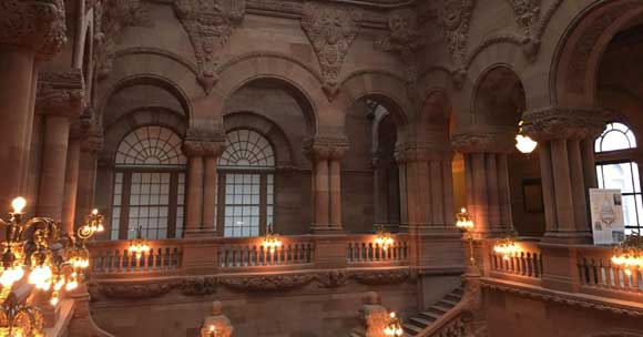 interior shot of state capitol