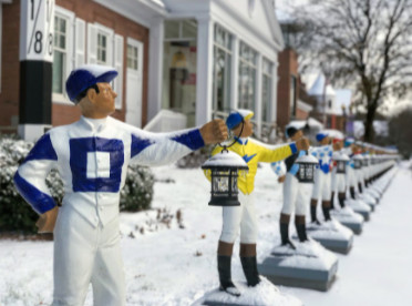 racing museum in winter