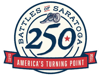 Battle of Saratoga 250 logo