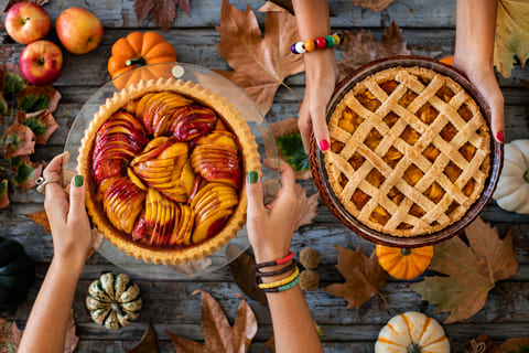 fall pies