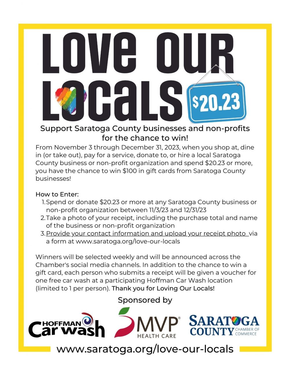 Love Our Locals 2023 Poster Web