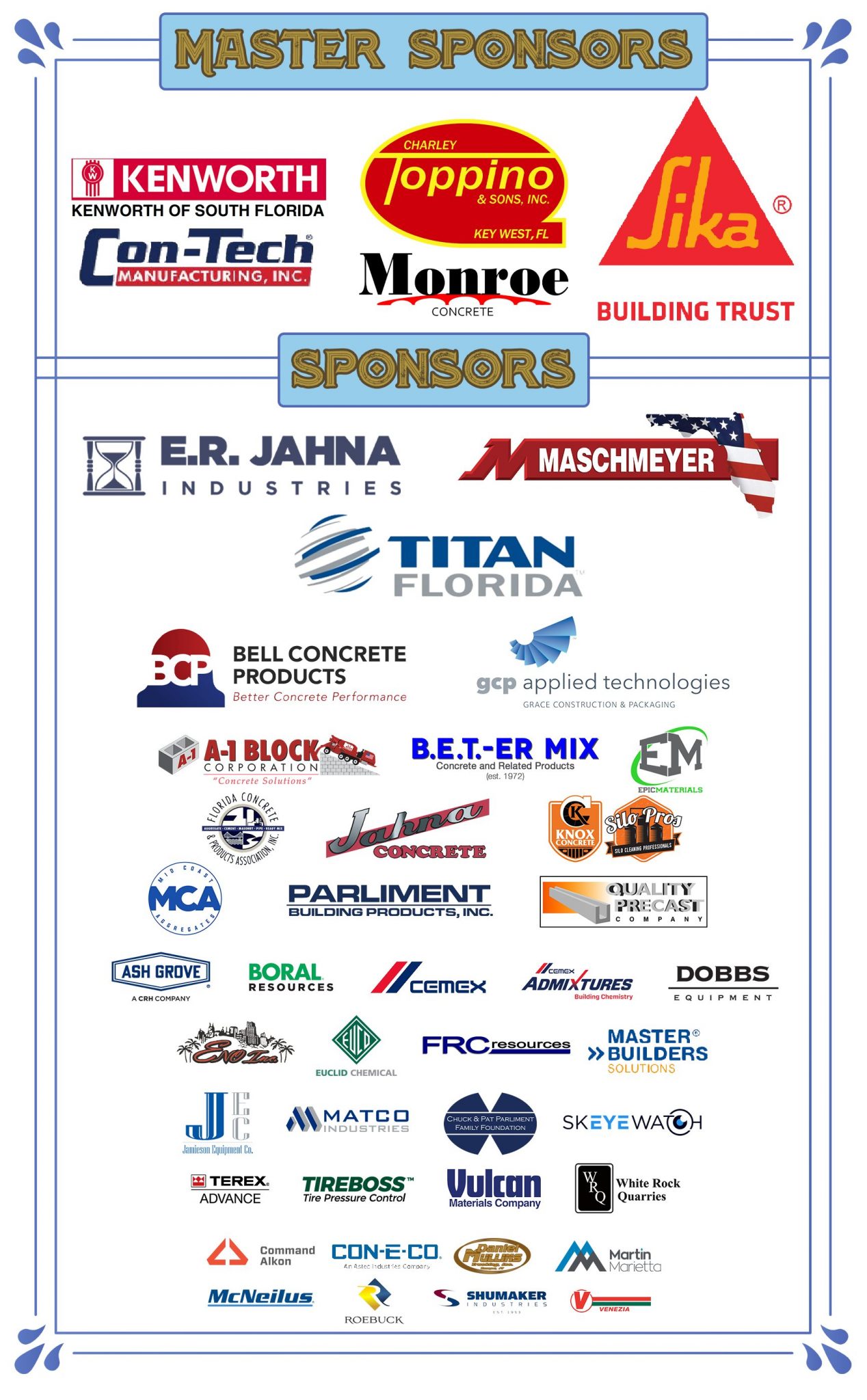 Featured Event Florida Independent Concrete and Associated Products, Inc.