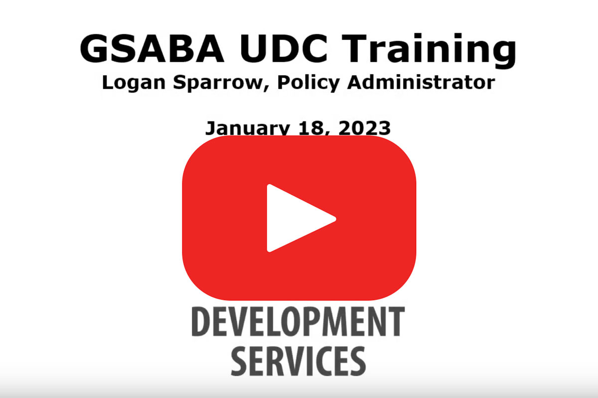 GSABA UDC Training