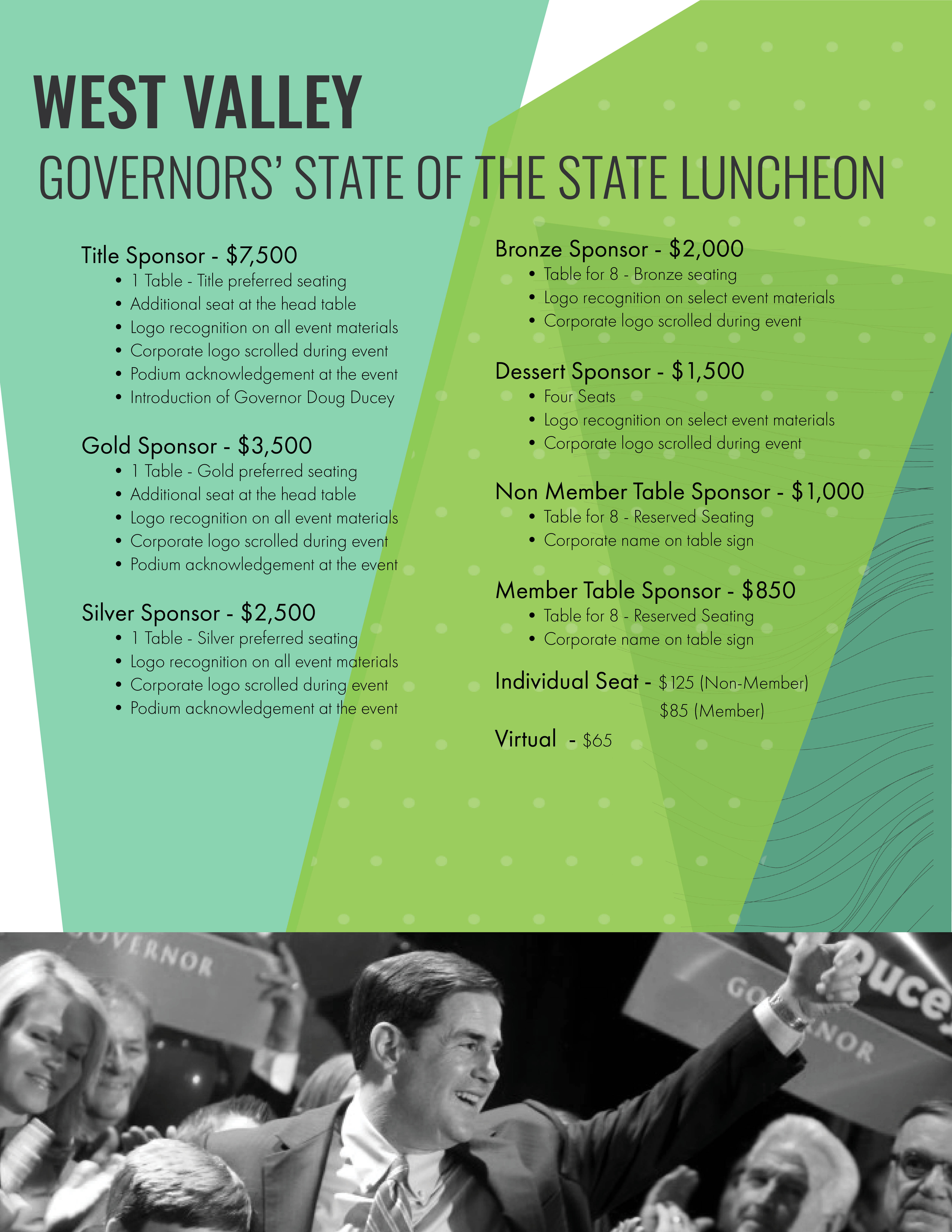 GOVERNORS’ STATE OF THE STATE LUNCHEON GOVERNORS’ STATE OF THE STATE LUNCHEON