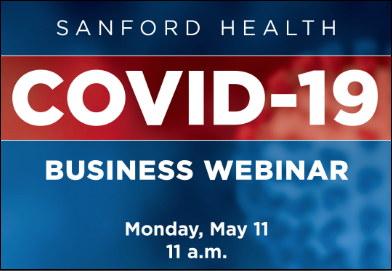 Sanford Healt COVID-19 Webinar Graphic