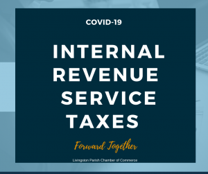 Covid 19 - Website - IRS TAxes image