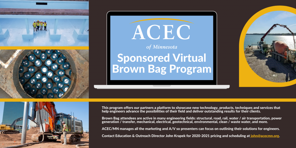 Virtual Brown Bag American Council of Engineering Companies of Minnesota