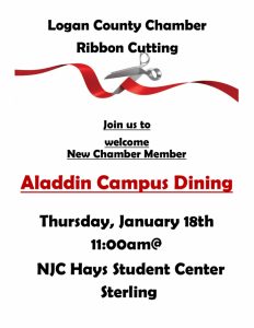 Aladdin Campus Dining R C flyer