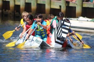 Cardboard-Boat-Races-make-a-splash-in-Riverhead-_-RiverheadLOCAL 2019 Cardboard Boat Race
