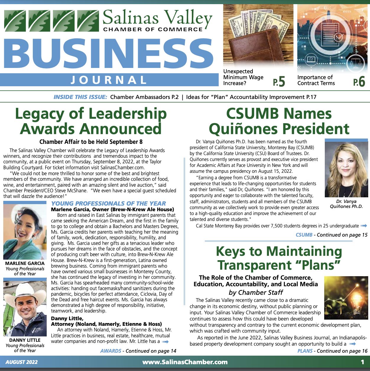 Business News in Salinas Valley