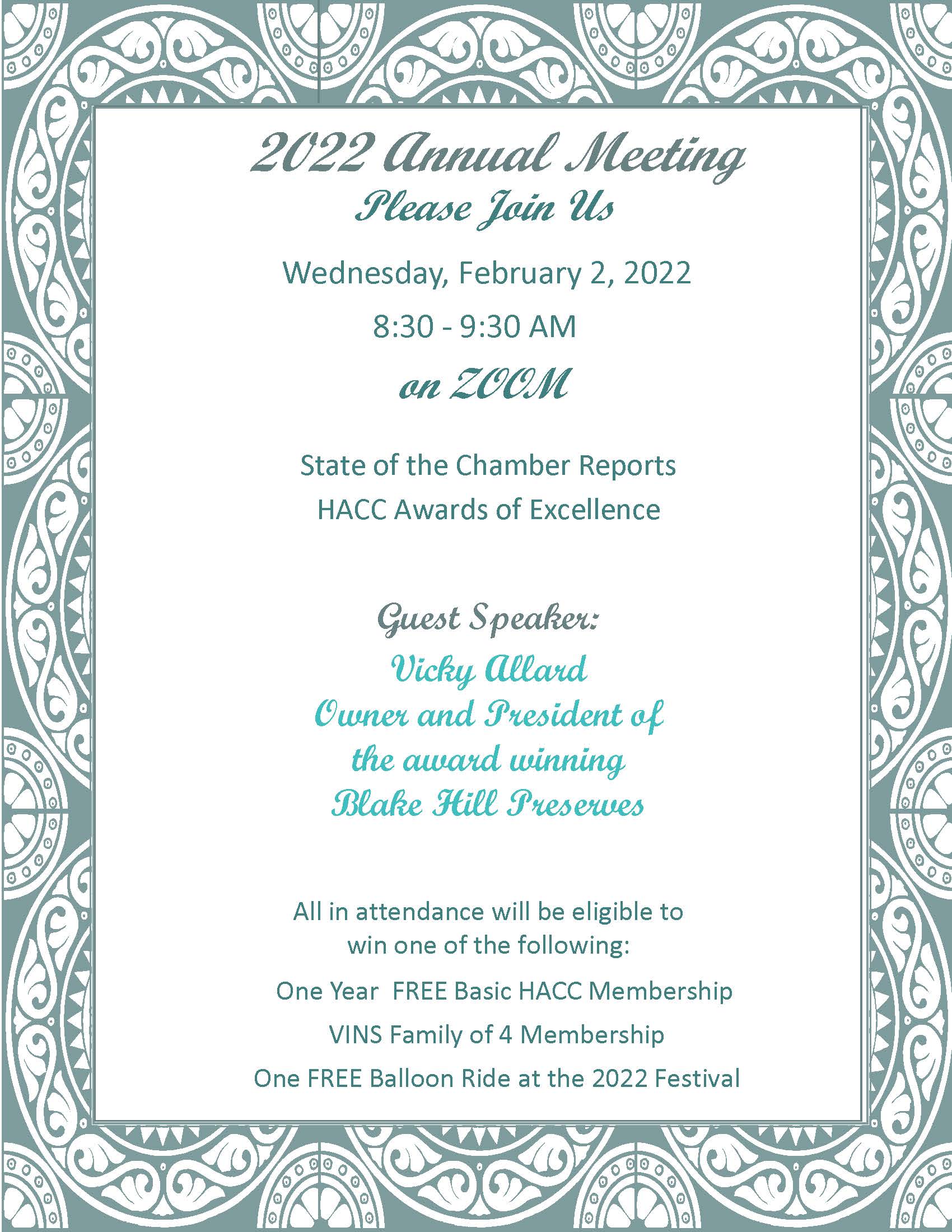 2022 Annual Meeting Invite