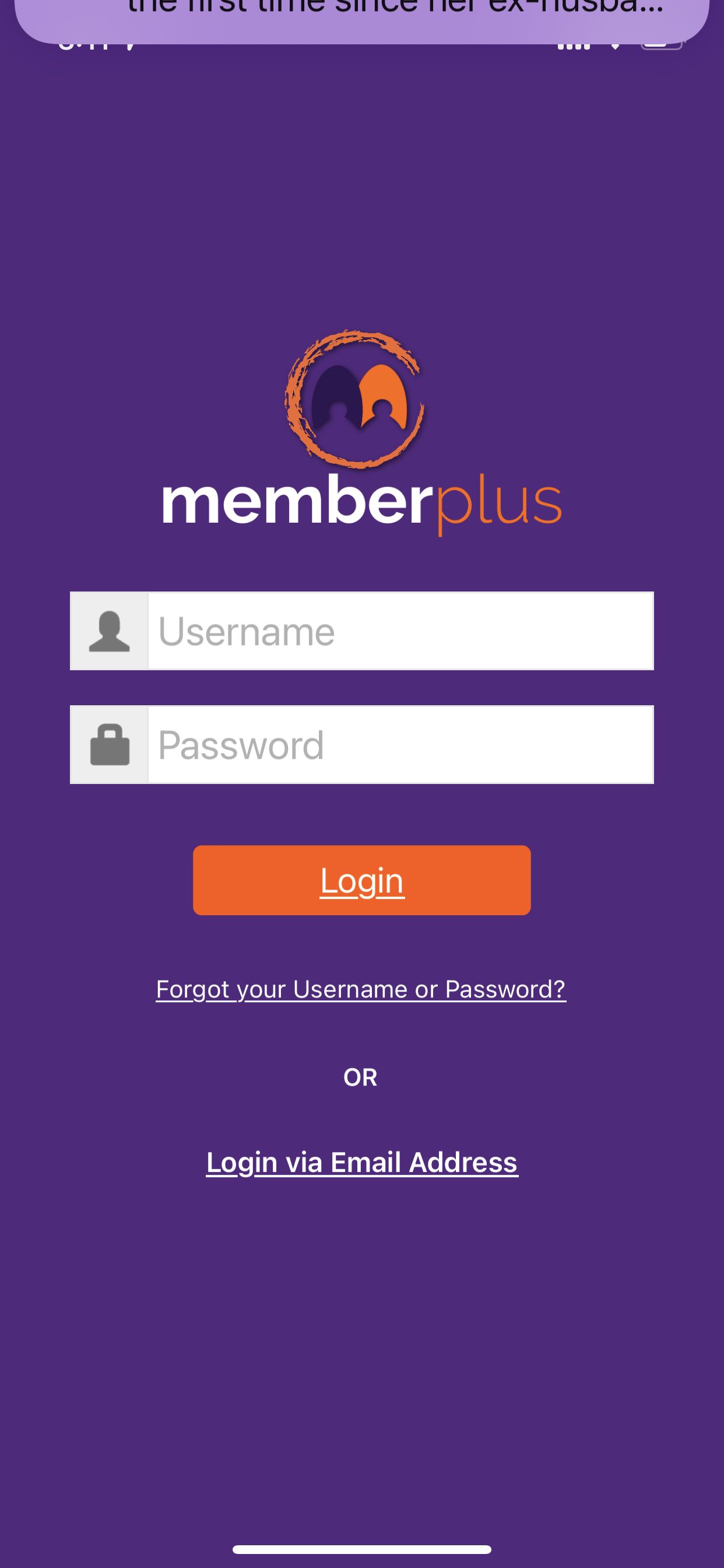 MemberPlus Mobile App