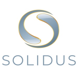 Solidus Vertical Logo and Name