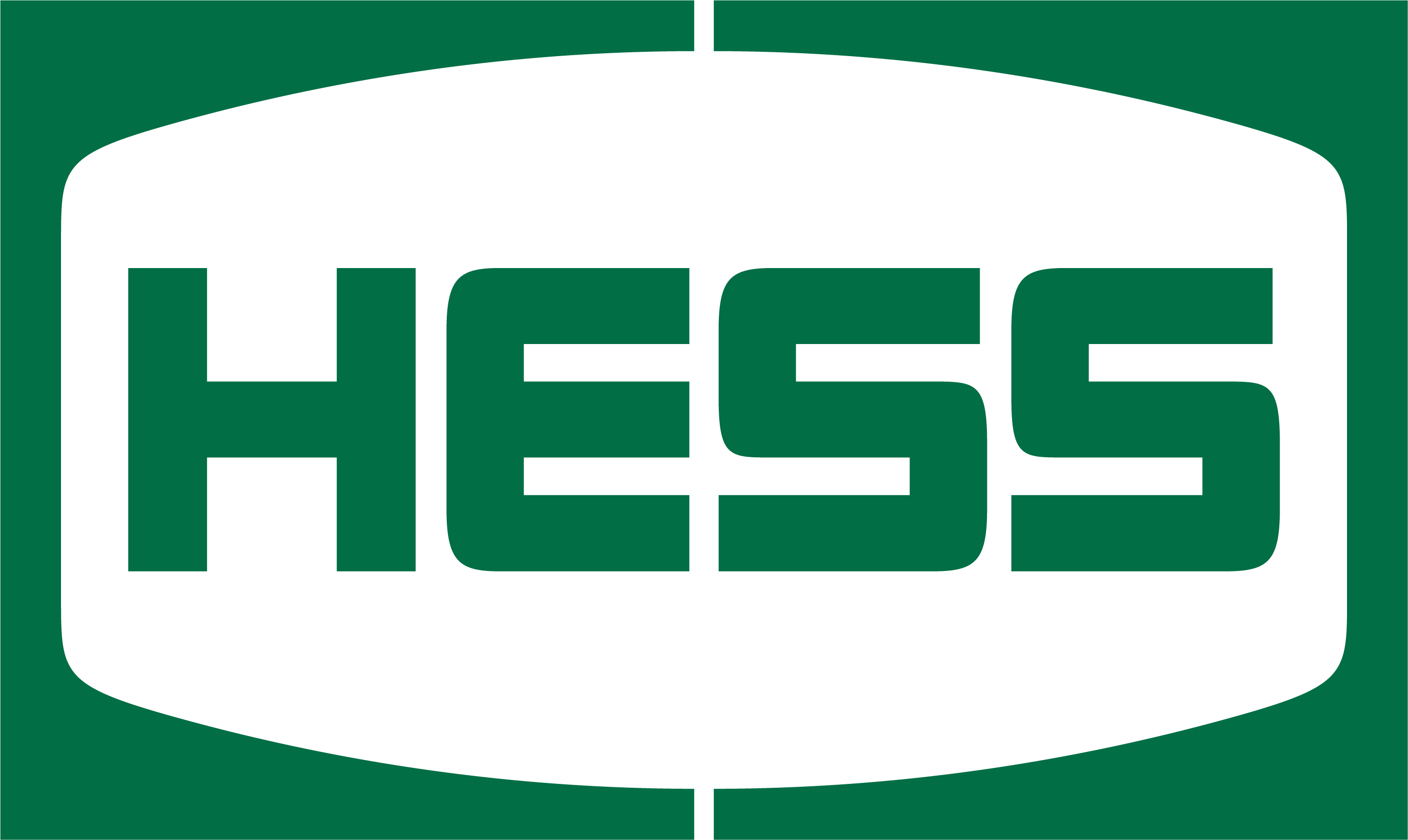 Hess Corporation Logo for Graphic Professionals (green PMS 3415)