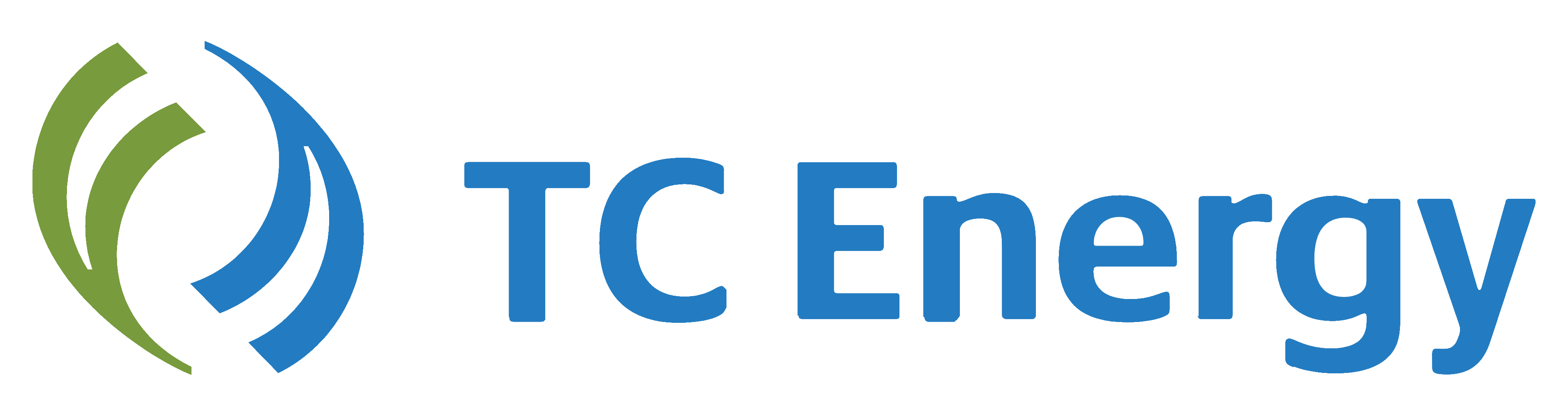 TC Energy logo clear back
