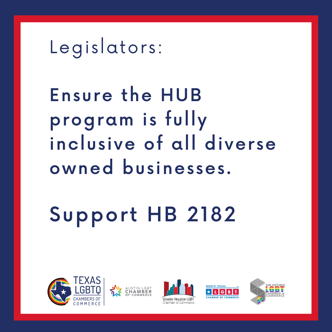 HB 2182 HUB program inclusive square