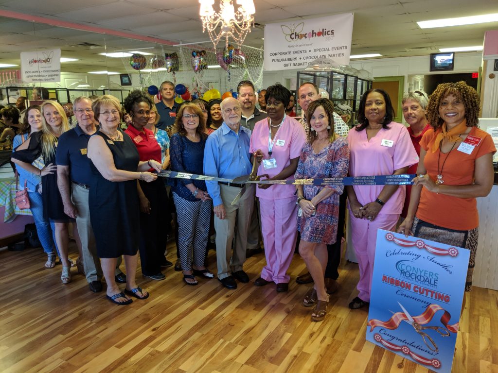 Chocoholics 360 Ribbon Cutting Chocoholics 360 Ribbon Cutting