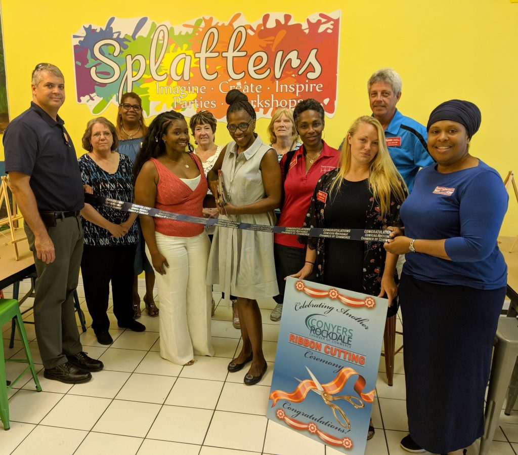 Splatters Art Studio Ribbon Cutting Splatters Art Studio Ribbon Cutting