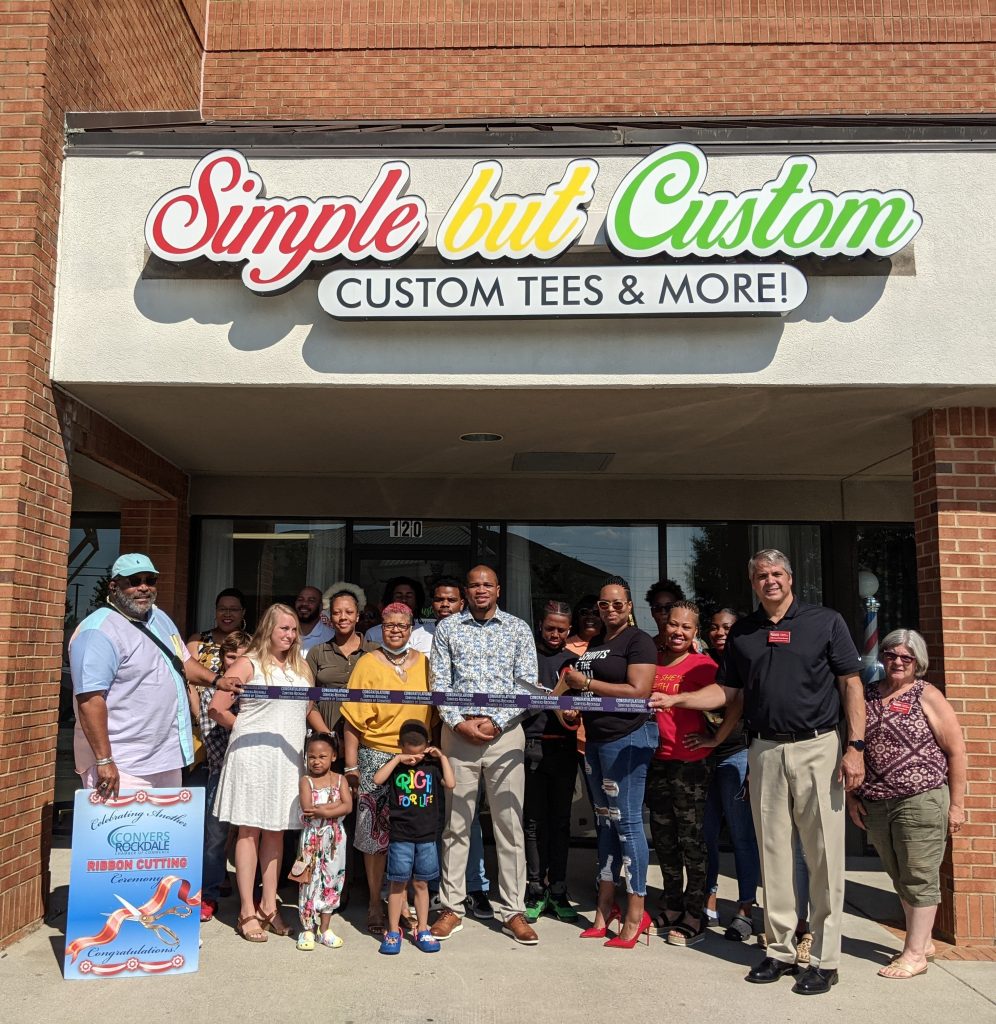 Simple But Custom Ribbon Cutting Simple But Custom Ribbon Cutting