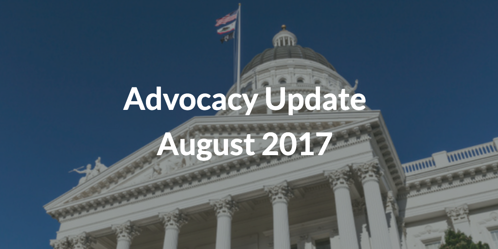 Advocacy Update August 2017