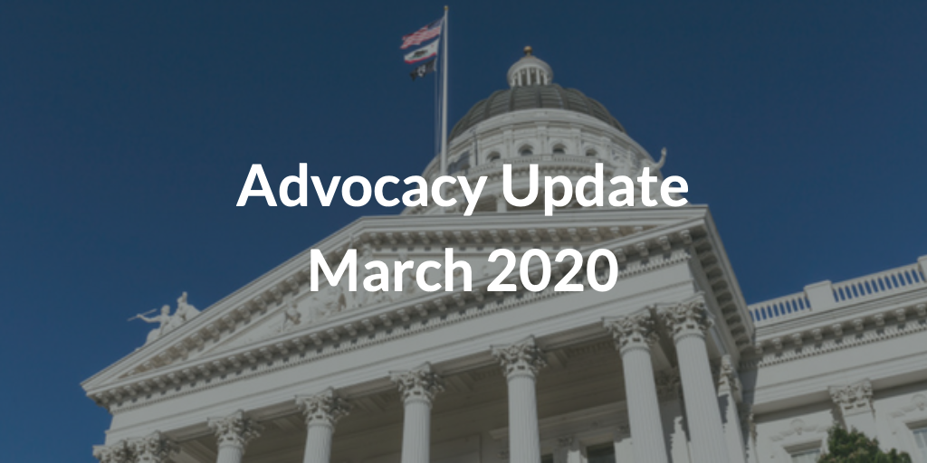 Advocacy Update March 2020