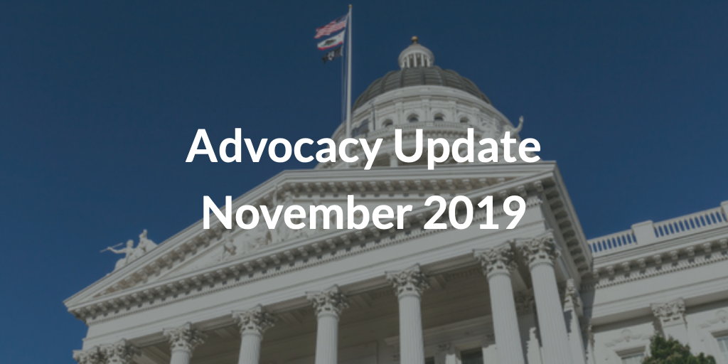 Advocacy Update November 2019