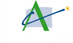 Chamber Logo white text