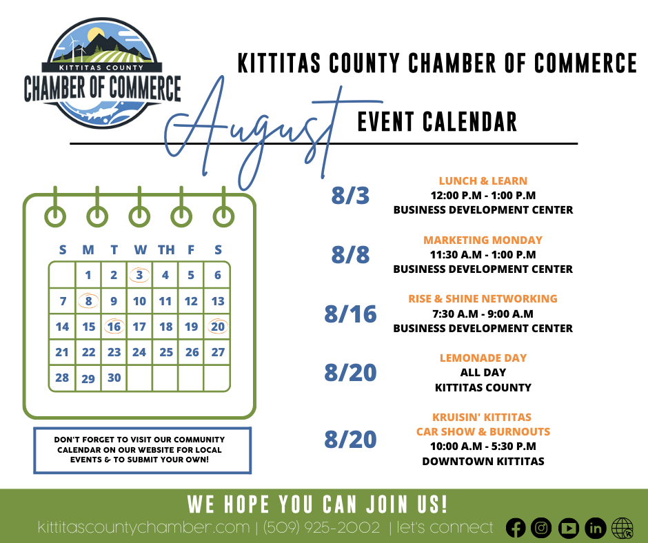 Home Kittitas County Chamber of Commerce