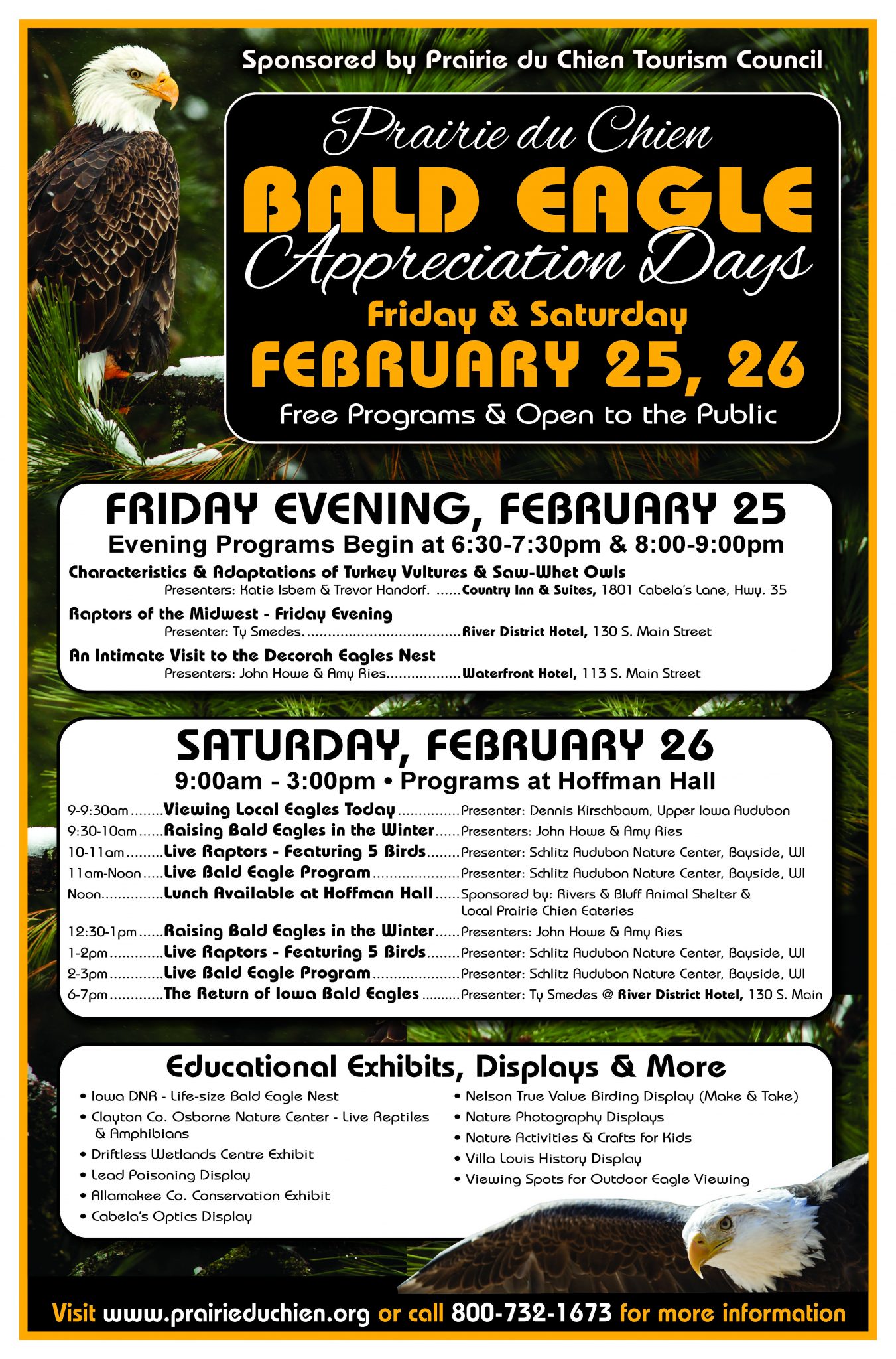 Prairie du Chien Area Bald Eagles Prairie du Chien Area Chamber of