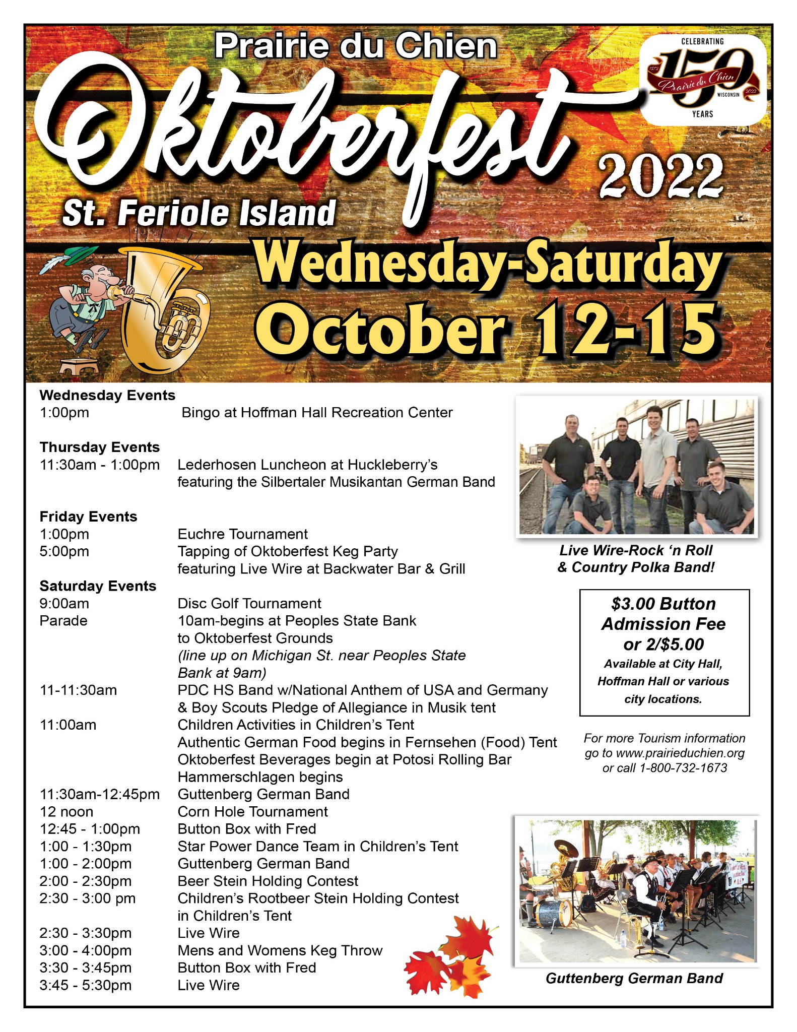 Prairie du Chien Oktoberfest Prairie du Chien Area Chamber of