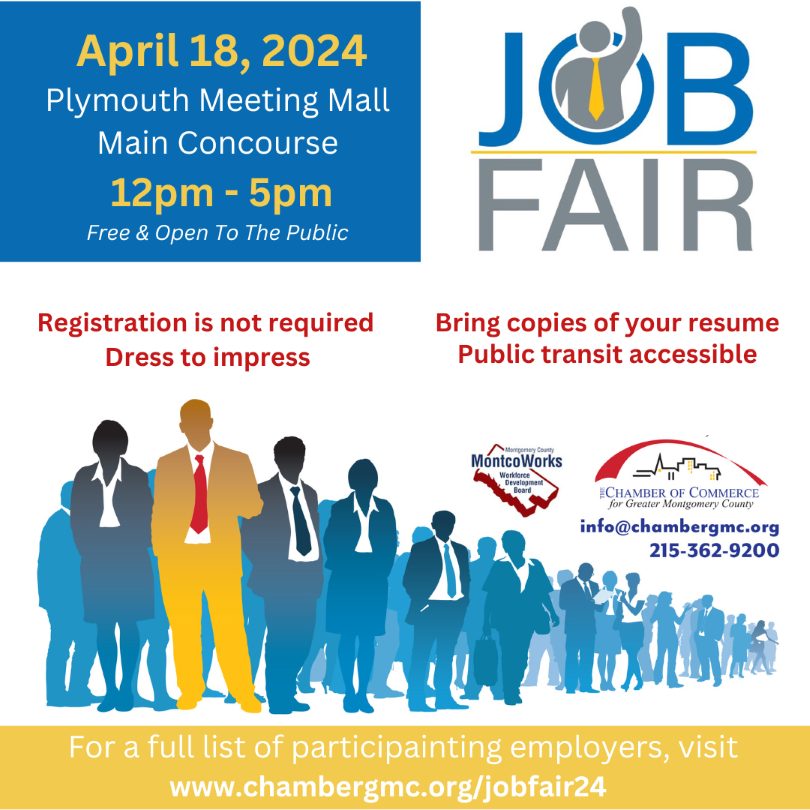 Job Fair Business Expo Flyer Attendees Website update