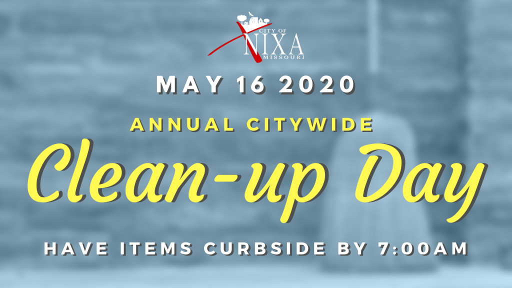 2020 Citywide Clean-up Day