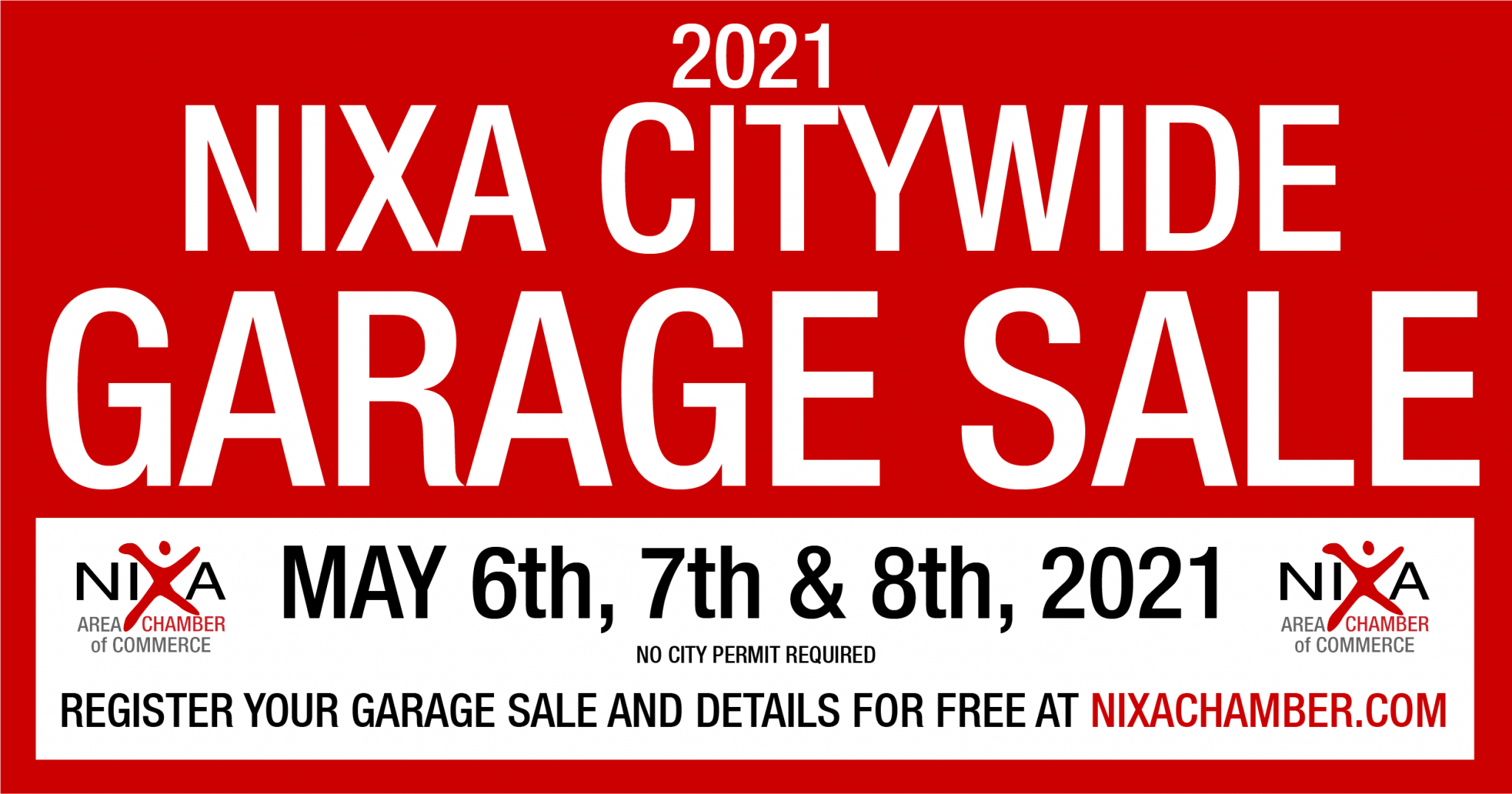 2021 Citywide Garage Sale Nixa Area Chamber of Commerce