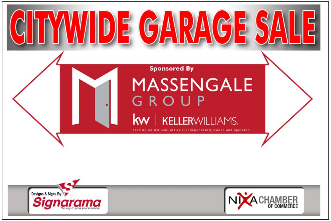 2021 Citywide Garage Sale Nixa Area Chamber of Commerce