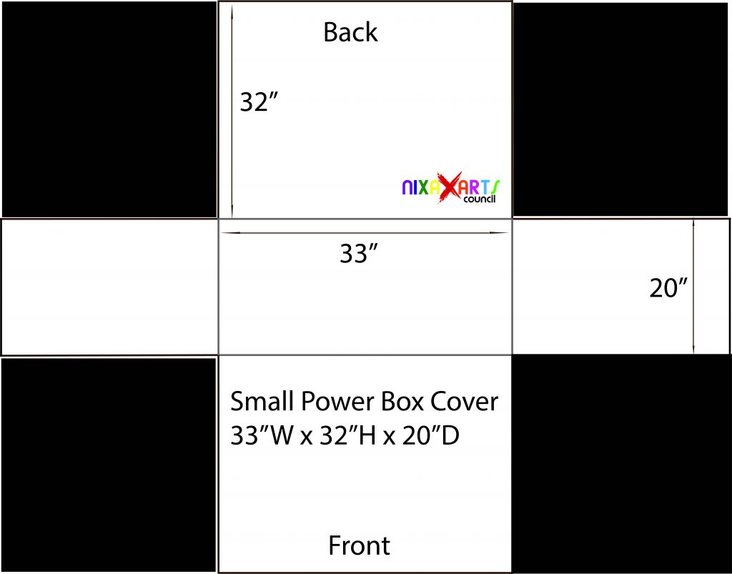 Small Power Box Cover Dimensions