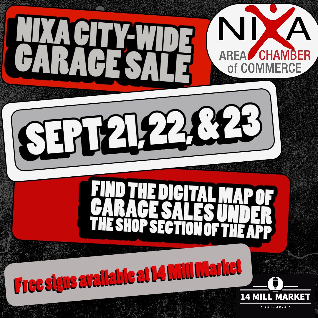 2023 Citywide Garage Sale Nixa Area Chamber of Commerce