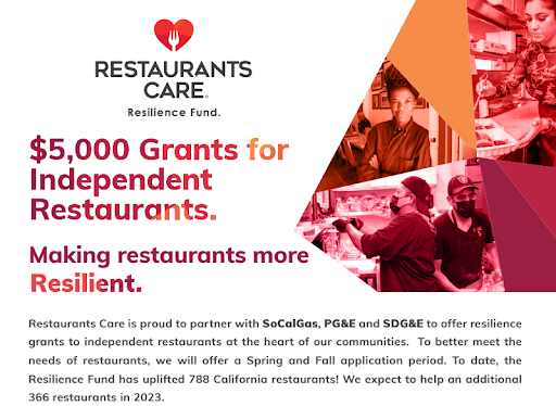 Restaurants Care Grant