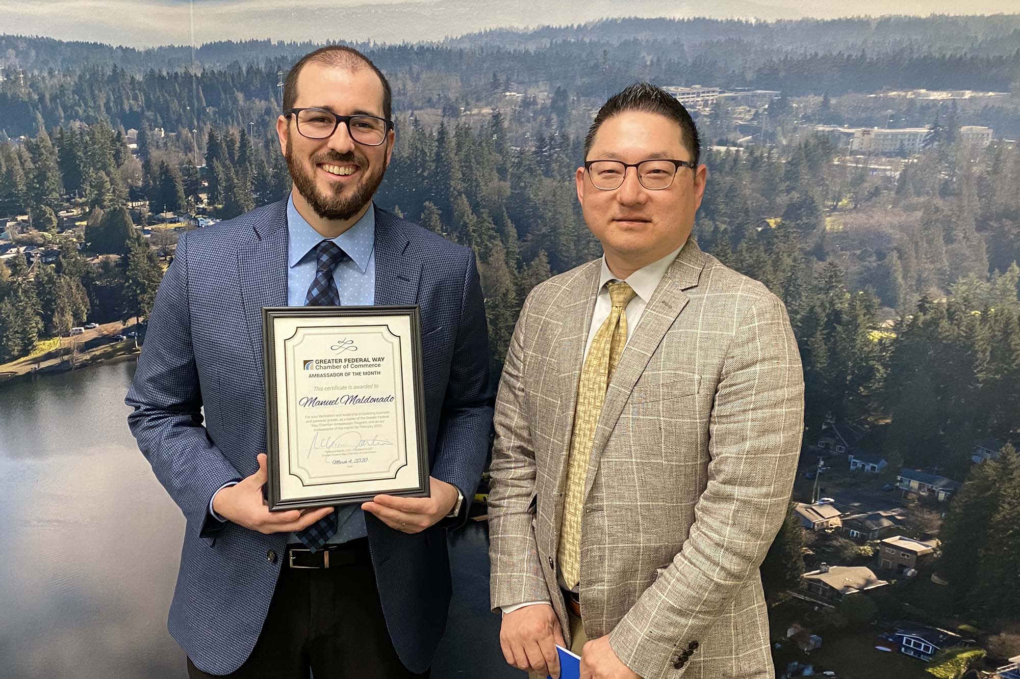 February 2020 Ambassador of the Month - Manny Maldonado of HomeStreet Bank February 2020 Ambassador of the Month - Manny Maldonado of HomeStreet Bank