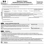 IRS Form W-9
