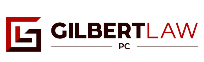Gilbert Law golf sponsor logo