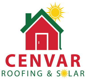CENVAR Roofing Solar logo stacked