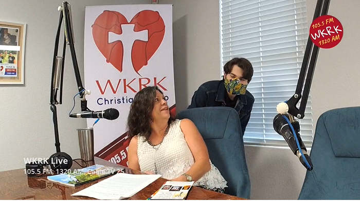 Tyler Anderson and Sherry Raines on WKRK Live