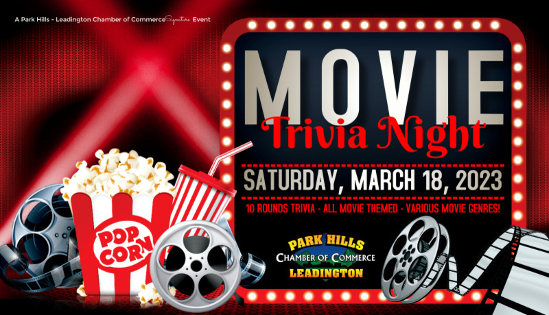2023 Movie Trivia Night NewsletterEvent Logo