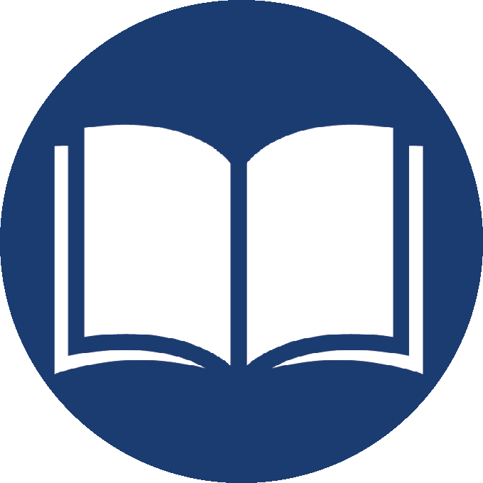 Book Icon Blue