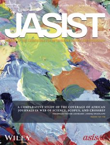 Cover JASIST 74.7