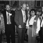 Herbert Seuss, Richard Walker, James O'Connor, Marilyn Levine, Charlesworth Dickerson, all members of the newly-chartered Wisconsin Chapter